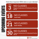 Important April Dates